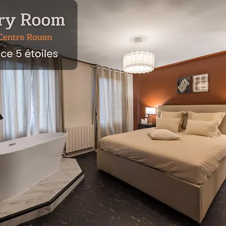 Appart Luxe 5 Etoiles - Hypercentre - Baignoire Confort *